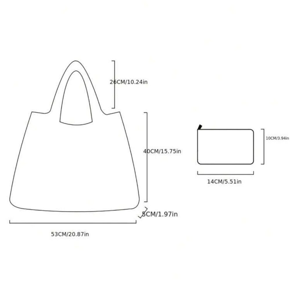NEW FLORAL FOLDABLE SHOPPING BAG-LARGE PORTABLE - Picture 5 of 6